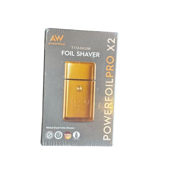 AidallsWellup Titanium Foil Shaver Pro NWT - Picture 1 of 6